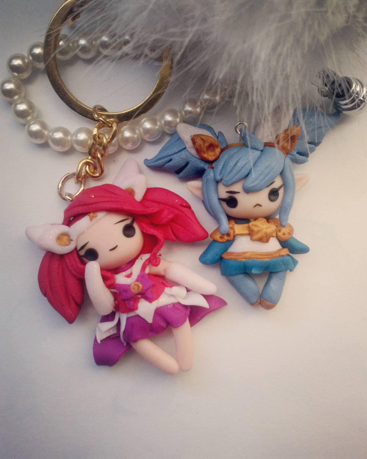 Lux and poppy star guardian chibis