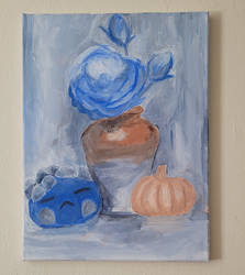 Acrylic Still life on Canvas