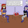 Starfire and Raven