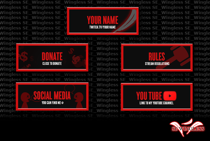 Se Wingless Twitch Button Set 2 By Sewingless On Deviantart Se Wingless Twitch Button Set 2 By Sewingless On Deviantart