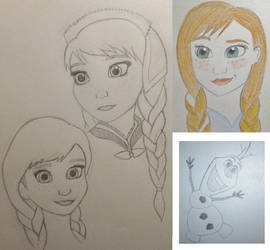 Frozen Sketch Dump WIP #2