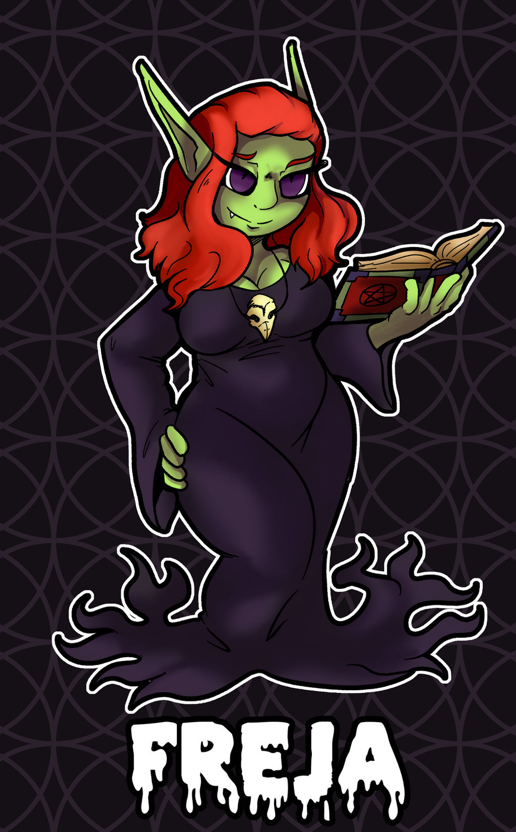 Freja Anger Freja Commission by c0ffeeg0blin on DeviantArt