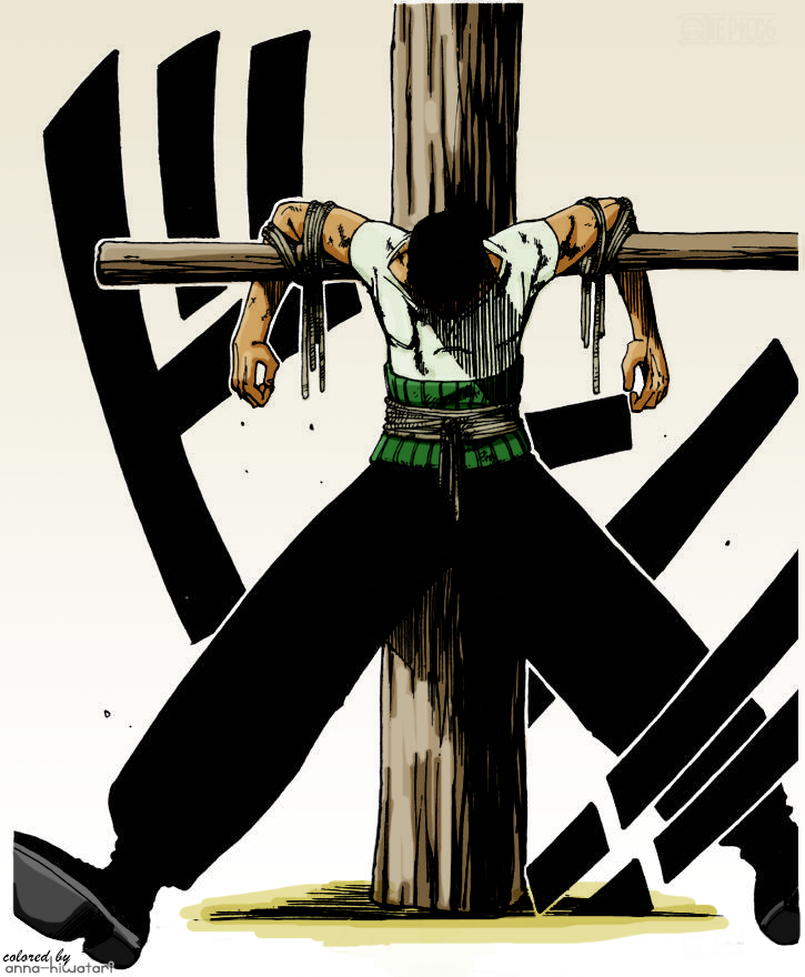 Zoro coloring, chapter 3 pg8