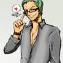 Office Zoro coloring