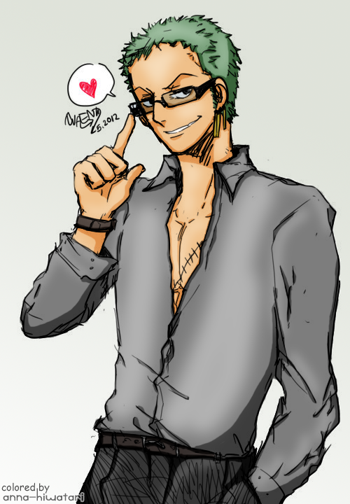 Office Zoro coloring