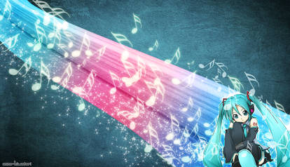 Miku Music wallpaper