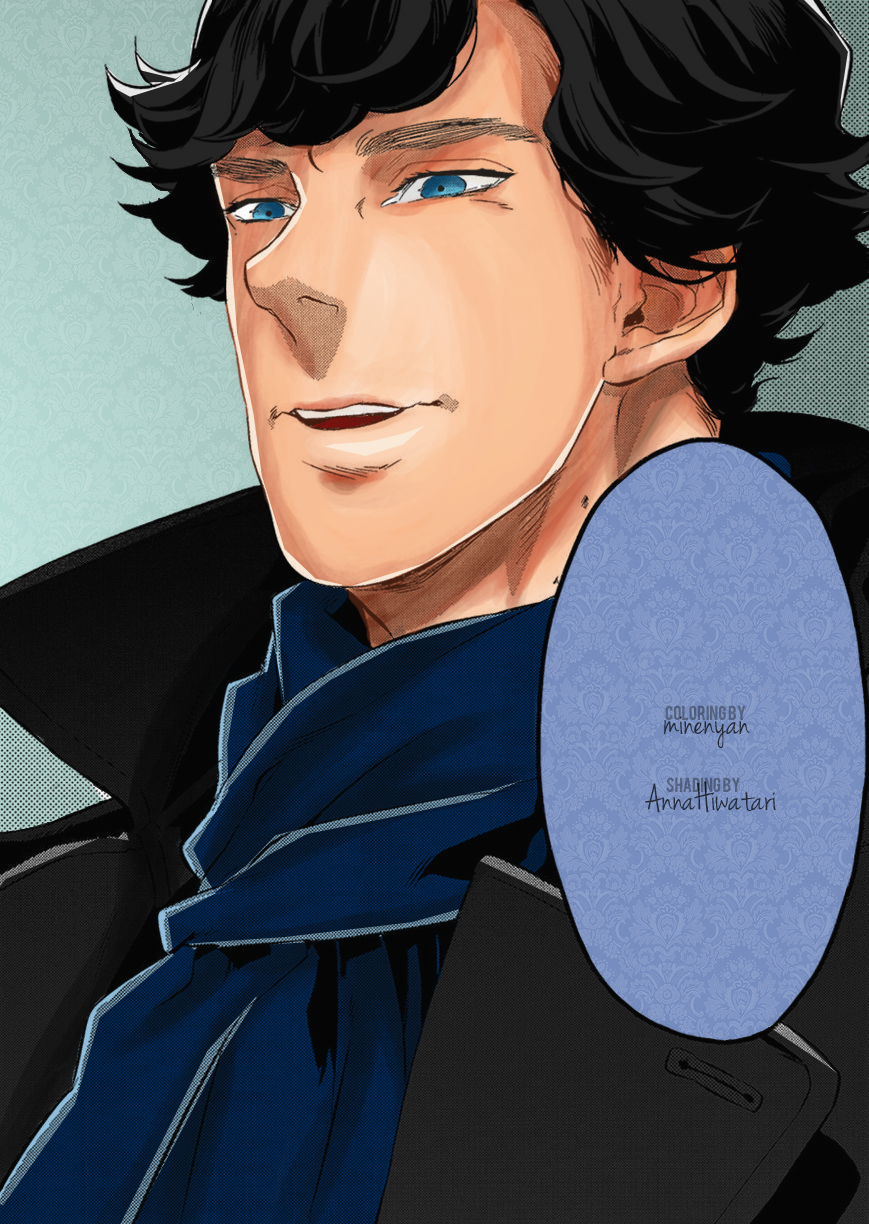 Sherlock coloring collab