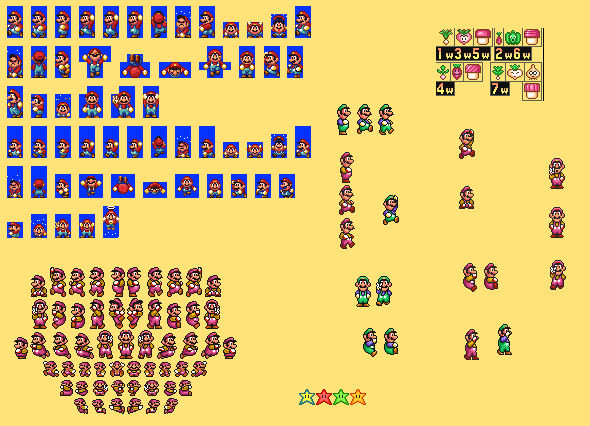 Old Mario Forever Sprites by ClassicKnuckles124 on DeviantArt