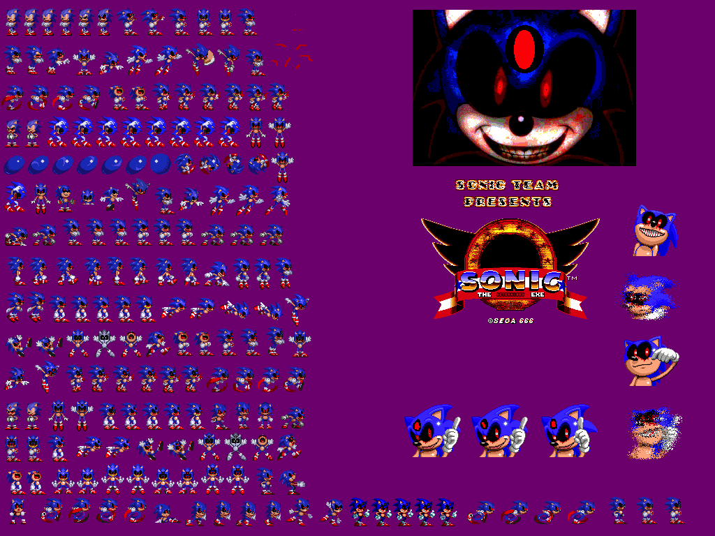Sonic.exe (Sonic.exe The Ultimate Beginning) by ClassicKnuckles124 on ...