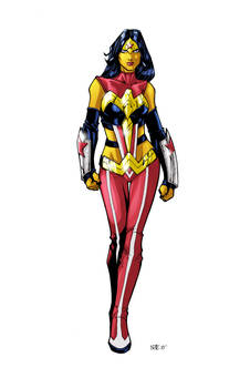 Wonder Woman 3.0 colors