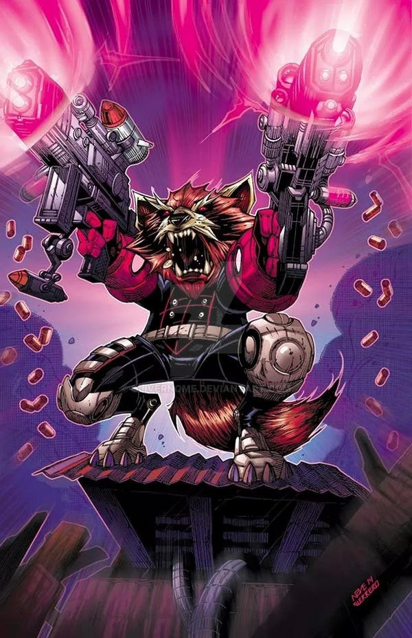 Rocket Racoon by olivernome on DeviantArt