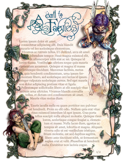 Faery Pages I