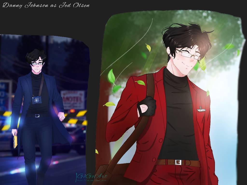 Danny Johnson as Jed Olsen / The Ghost Face by SvetaGeGo on DeviantArt