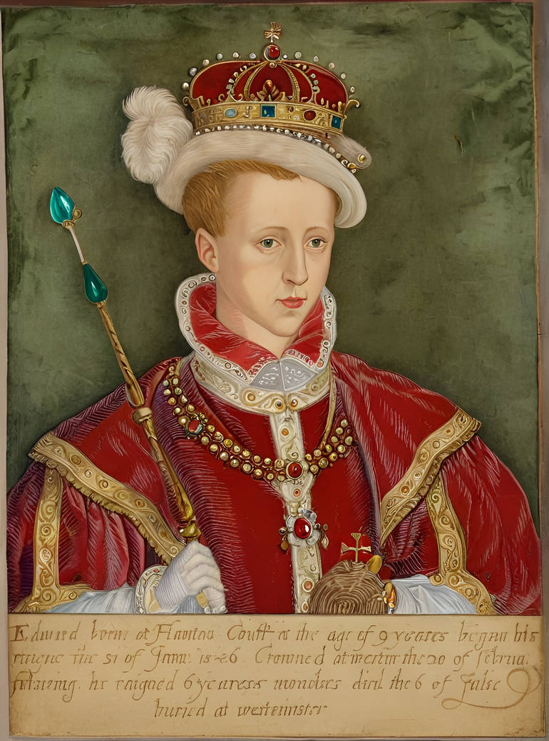 Restored Edward VI By Spythegreat On DeviantArt restored-edward-vi-by-spythegreat-on-deviantart