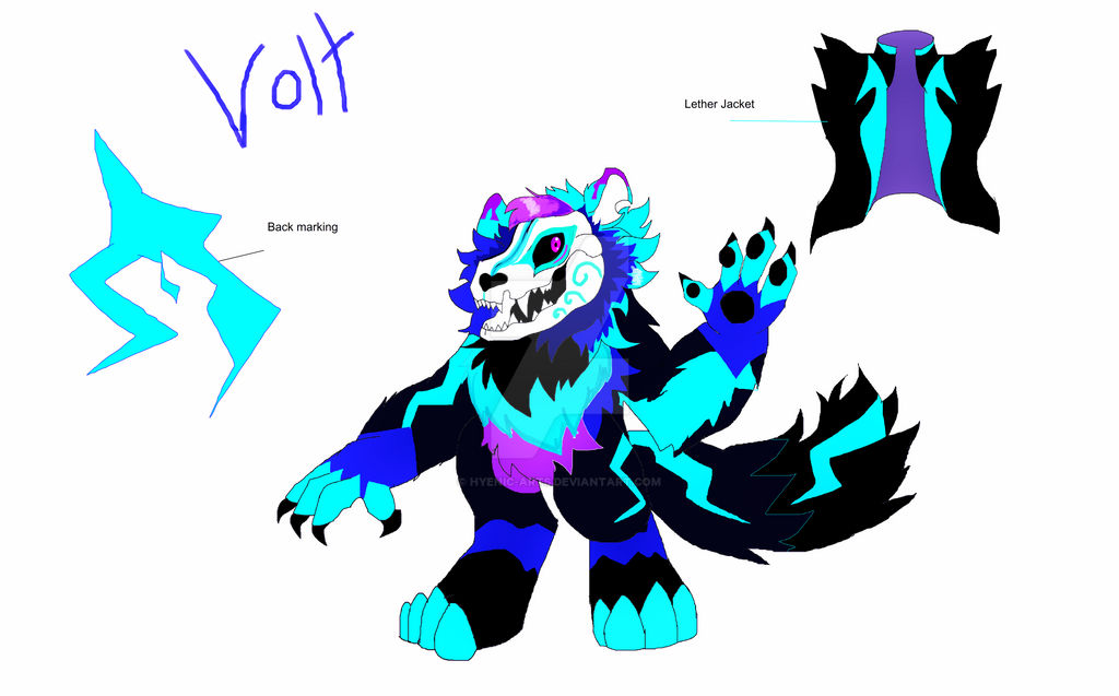 Volt ref sheet by Hyenic-arts on DeviantArt