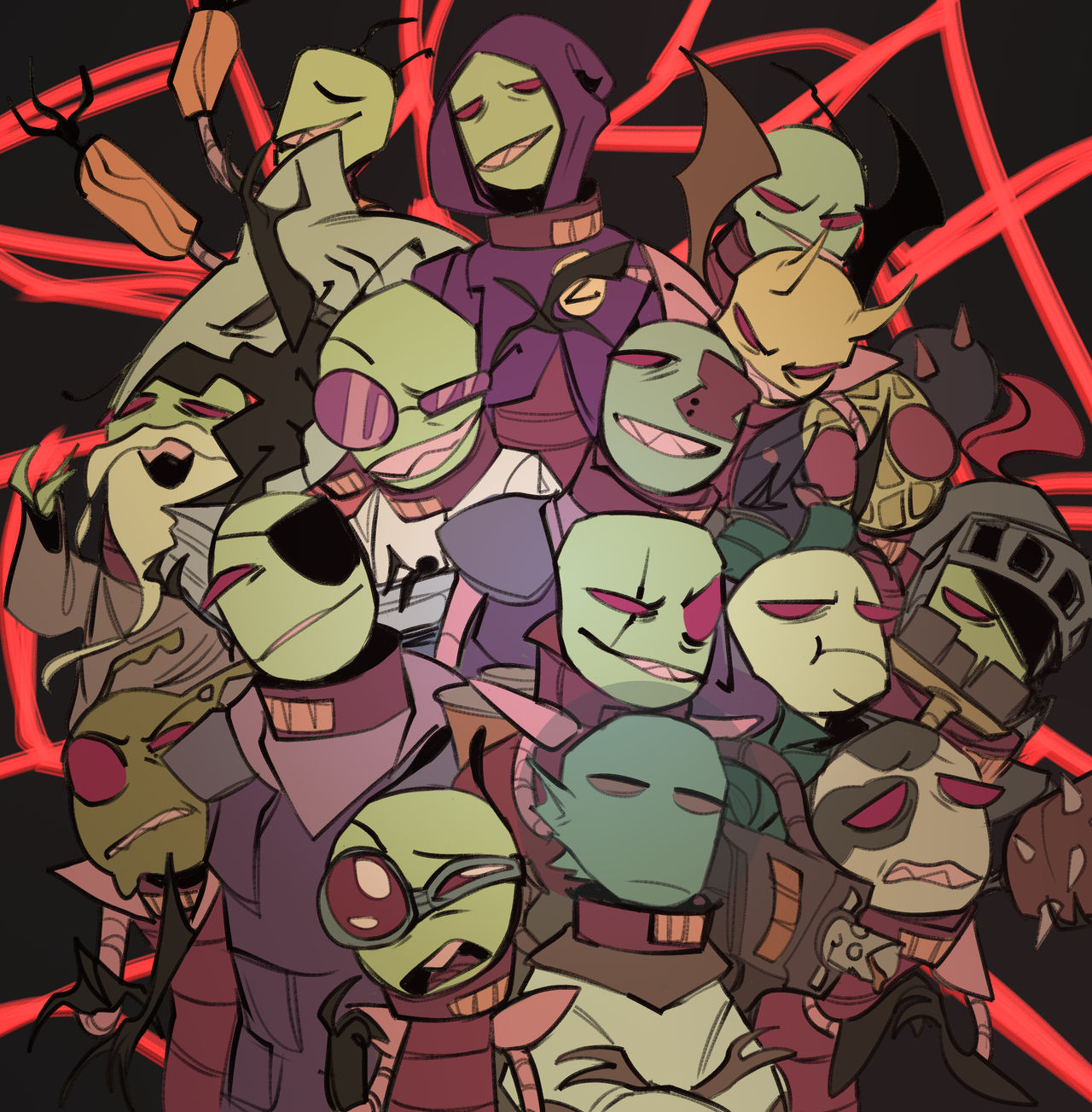 Invader Zim | Zims by GTFal on DeviantArt
