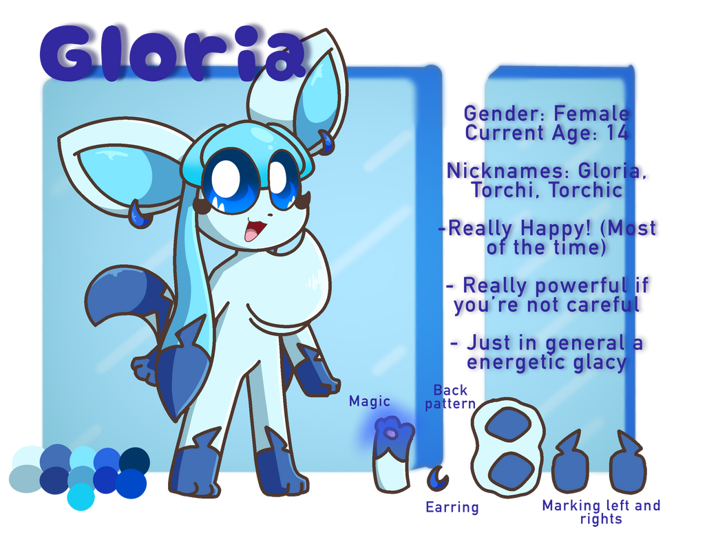 Gloria ref! (2022 update) by TorchicMaster on DeviantArt