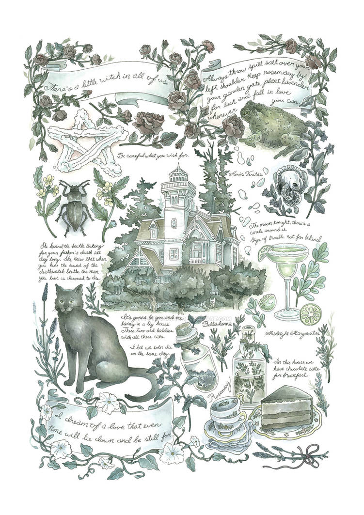 Practical Magic Journal Page by fallingSarah on DeviantArt