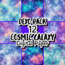 Cosmic Galaxy Digital Paper Pack