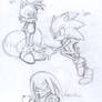 Team Sonic sketches