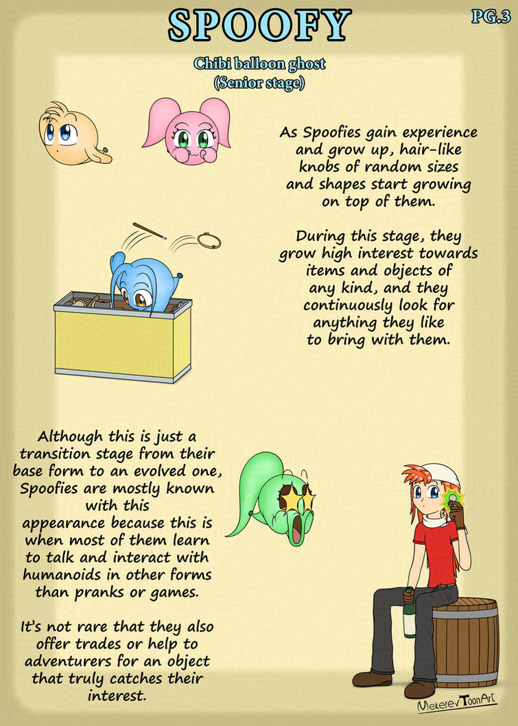 Sechex Spoofy Original creature - Spoofy PG.3 by MekerevToonArtificer on DeviantArt