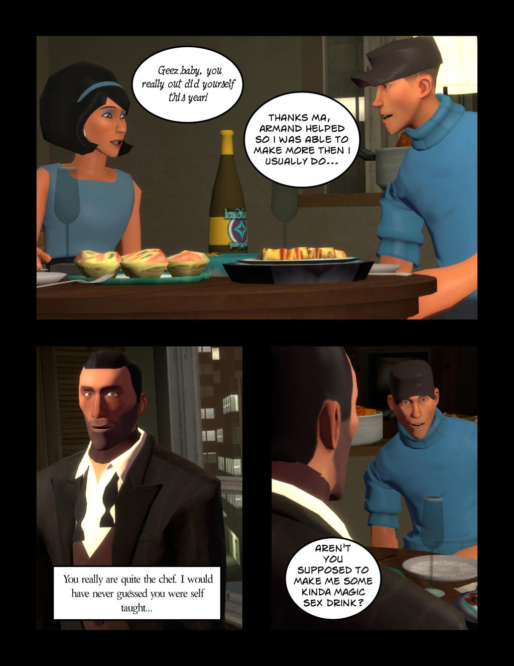 The Spy Who Grabbed Me (Thanksgiving) Page 5