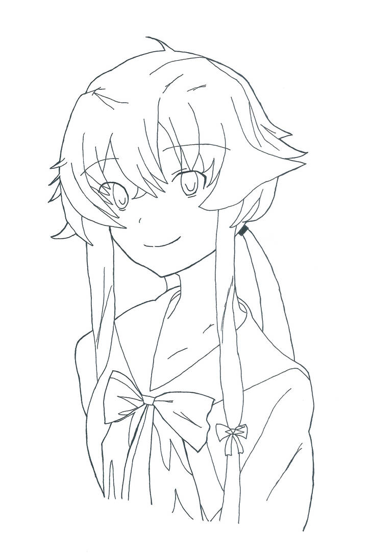Yuno LineArt by hungrychrometurtle on DeviantArt