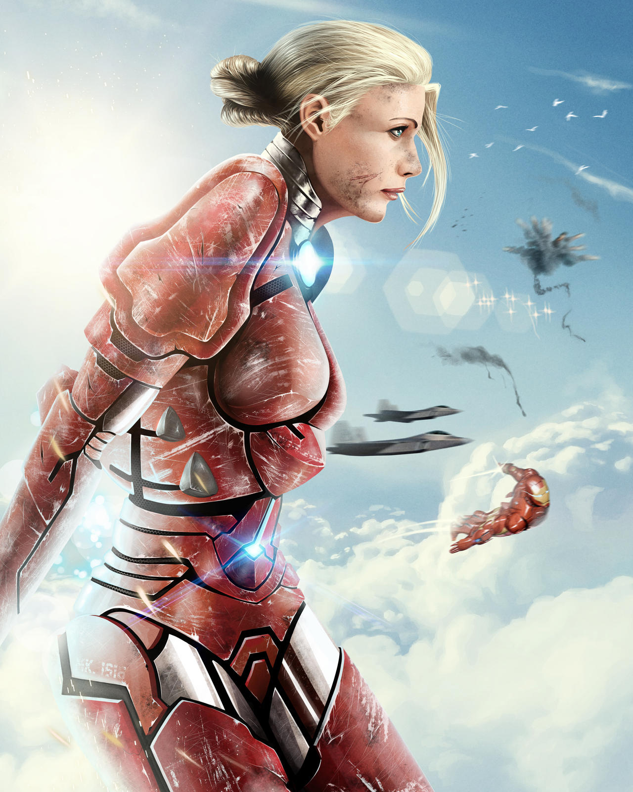 Pepper Potts (Gwyneth Paltrow) Rescue Armor