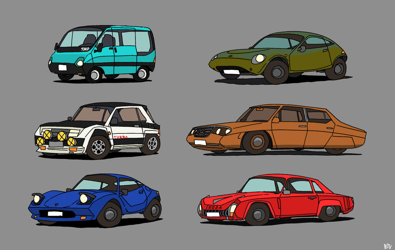 Random Car Sign random cars by bjarnetv on DeviantArt