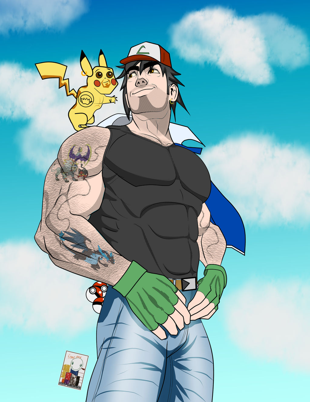 Ash Ketchum All Grown Up By Hei In Tampa On Deviantart Ash Ketchum All Grown Up By Hei In Tampa On Deviantart
