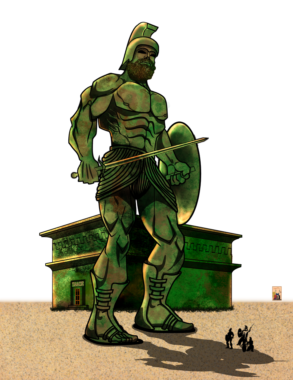Talos And Jason And The Argonauts By Hei in Tampa On DeviantArt talos-and-jason-and-the-argonauts-by-hei-in-tampa-on-deviantart