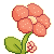 Pixel icon - Flower - F2U