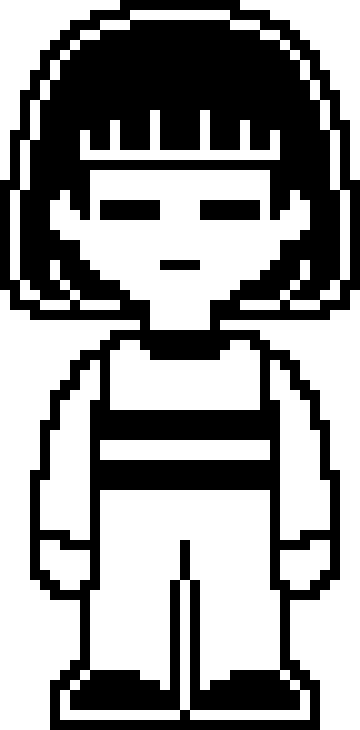 Frisk Battle Sprite (by GARZILLATHEHEDGEHOG) by Garzillathehedgehog on ...