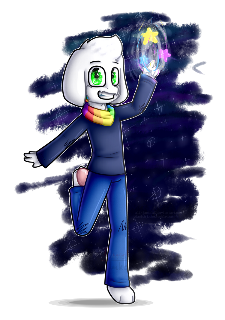 The Great Asriel~! .:StoryShift-Redraw:. by katsudonKnockoff on DeviantArt