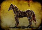 Steampunk/Mechanical horse