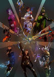 Guild Wars 2 Characters poster