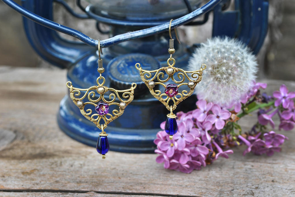 Brass Earrings