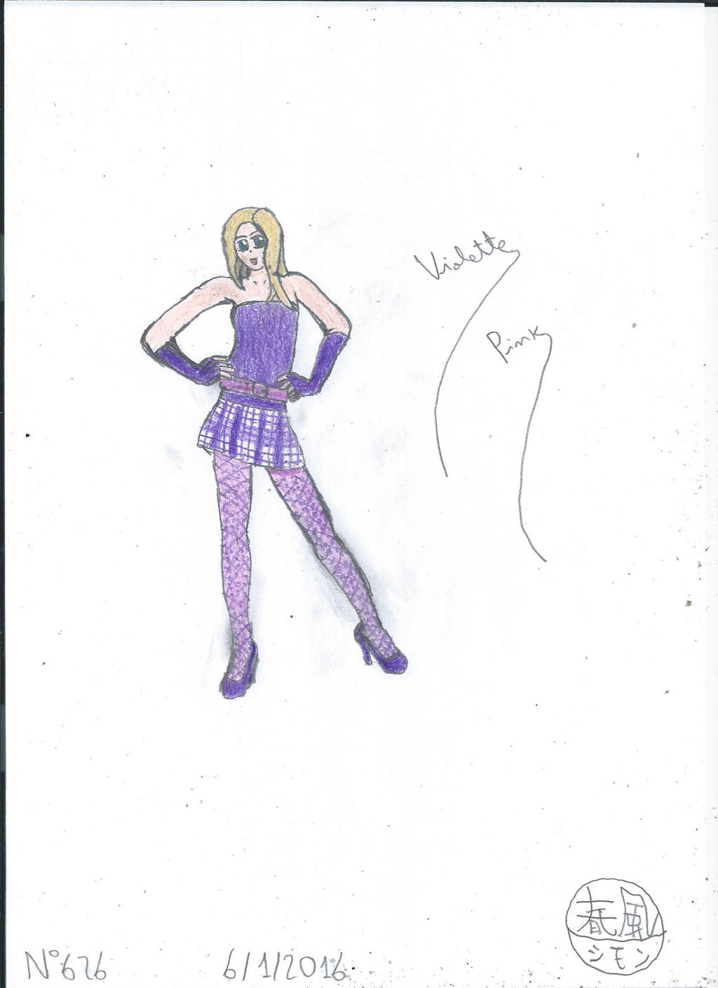 Violette Pink (Violette Pure) by SimonHARUKAZE on DeviantArt