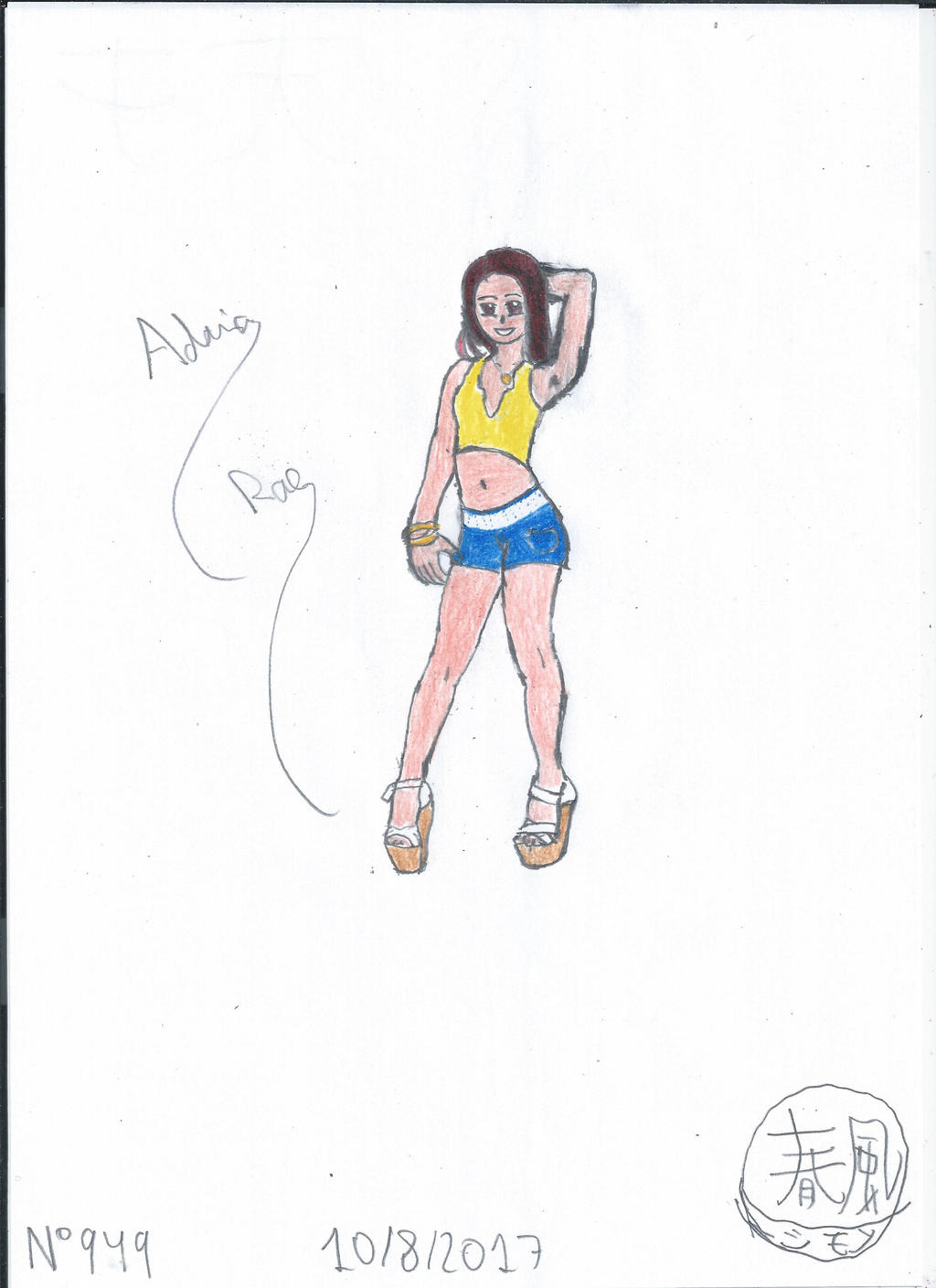 Adria Rae by SimonHARUKAZE on DeviantArt
