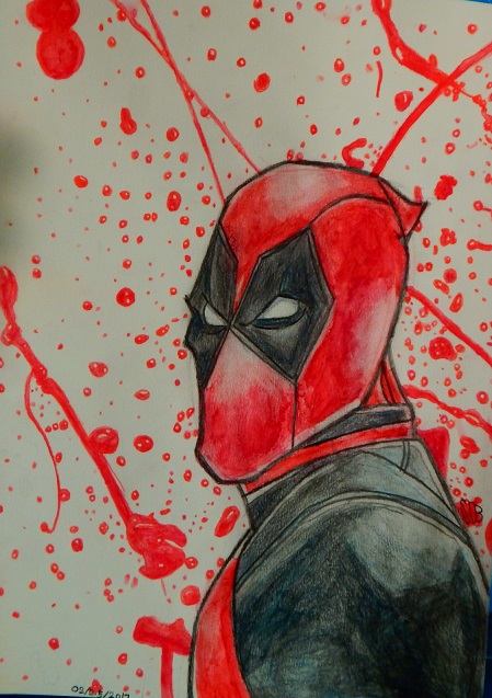 Water Color Deadpool