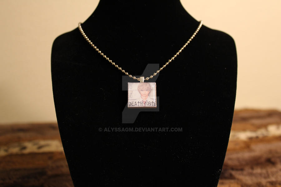 Light Yagami - Death Note - Scrabble Tile Necklace by AlyssaGM on ...