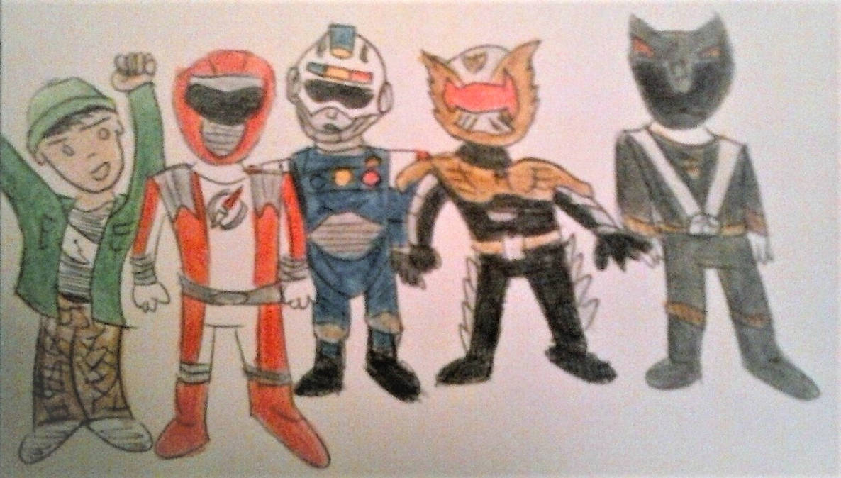 Robots From Power Rangers by DexStewart13 on DeviantArt