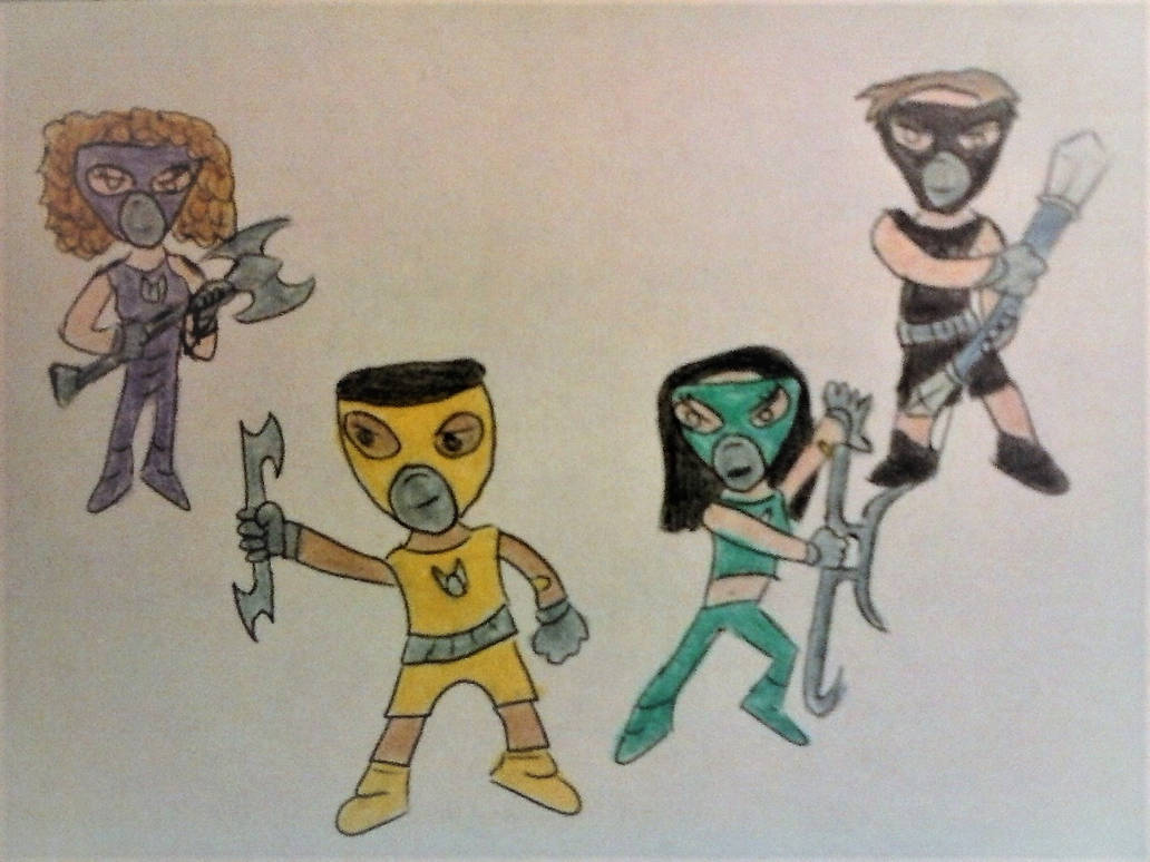 Tattooed Teenage Alien Fighters From Beverly Hills by DexStewart13 on