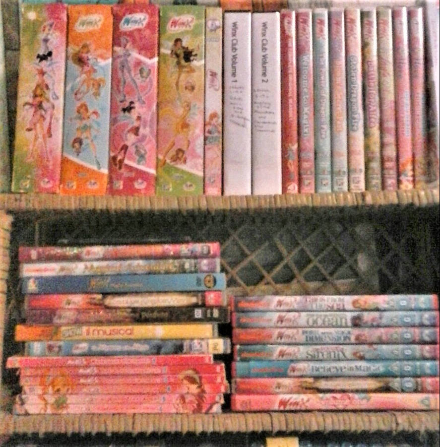 Winx Club DVD Collection by DexStewart13 on DeviantArt
