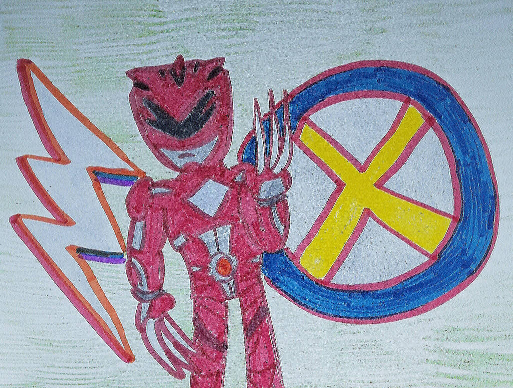 2017 Red Ranger Wolverine by DexStewart13 on DeviantArt