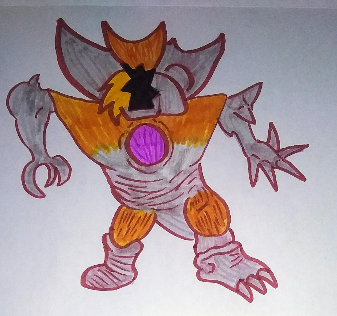 AI Power Rangers Monster Redraw by DexStewart13 on DeviantArt
