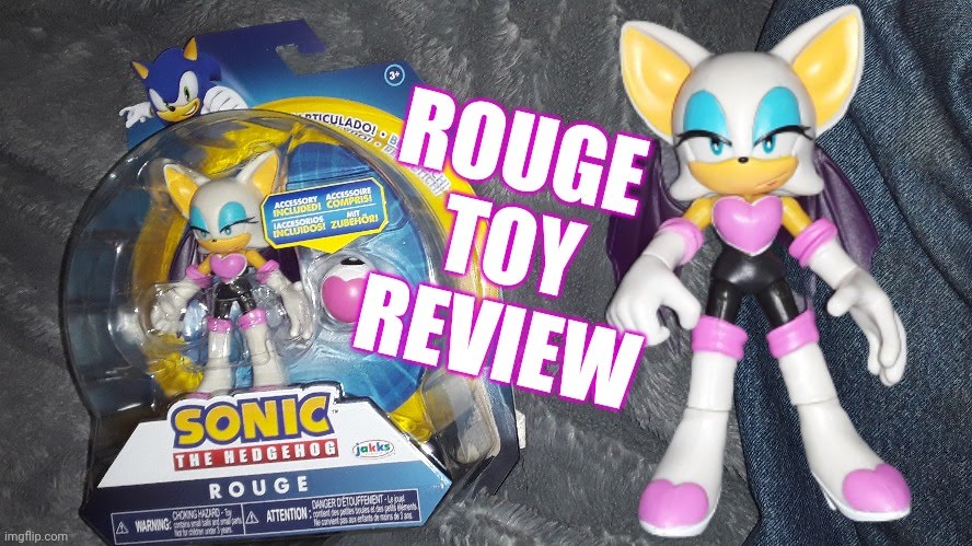 Rouge Toy Review Thumbnail by DexStewart13 on DeviantArt