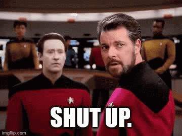 Lower Decks Riker Gif Angry Riker Gif by DexStewart13 on DeviantArt