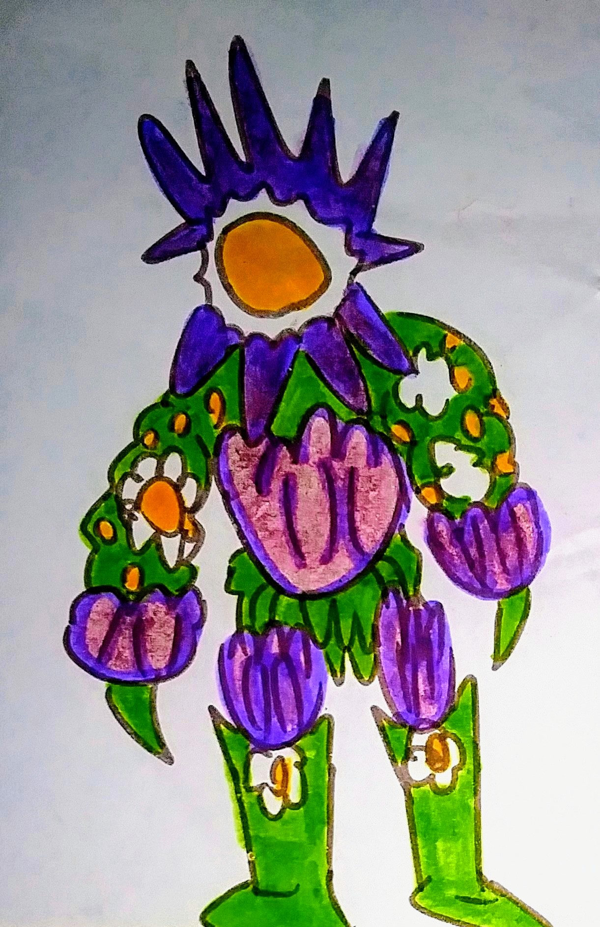 Power Rangers Flower Monster by DexStewart13 on DeviantArt