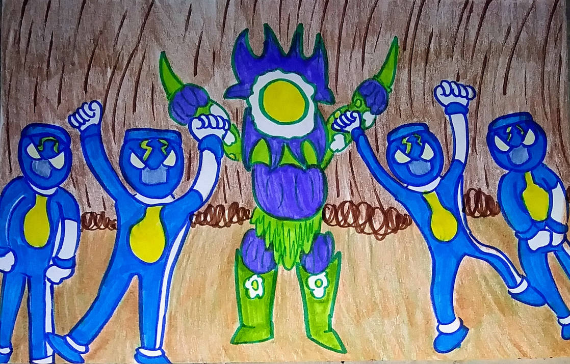 Flower Monster and Footsoldiers by DexStewart13 on DeviantArt